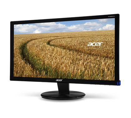 Acer P166HQL-um-zp6ss-c01 Monitor, Acer Monitor Price List Bangalore at India, 15.6 inch Display Monitor with LED Backlight, VGA Port and Connectors
