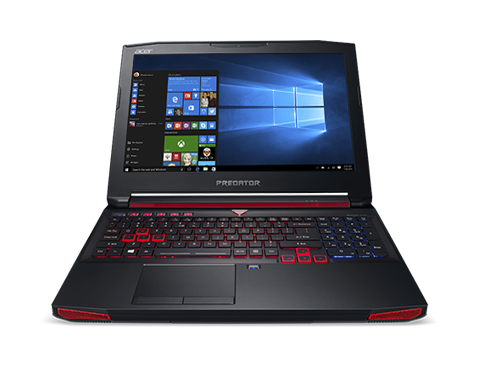 Acer Predator 17-g9-793 Gaming Laptop - Part Number: NH.Q1VSI.002,Windows 10 Home, Intel Core i7 Pro, 17.3inch Display, 16 GB Ram, 1 TB HDD, DVD-Writer, 8-cell Battery